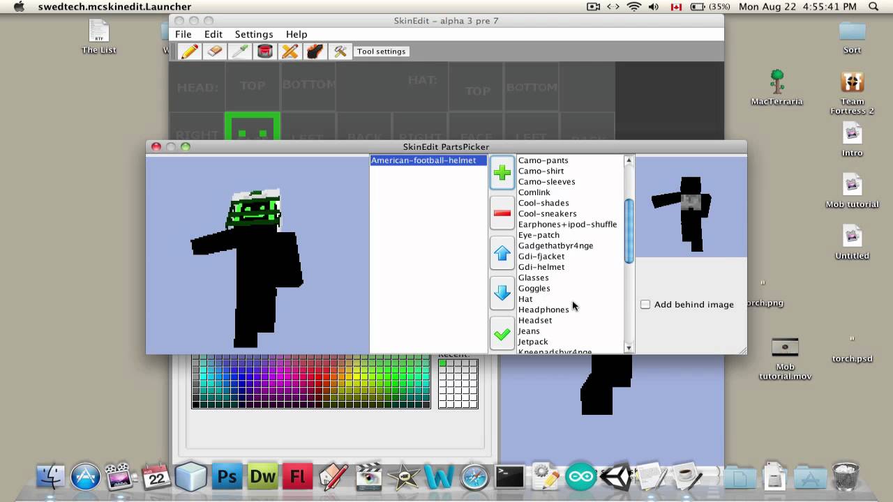 Minecraft Tutorial How To Make Your Own Custom Skin Free Auto Design