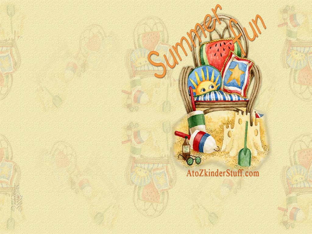 Summer Fun Desktop Wallpaper 1024x768