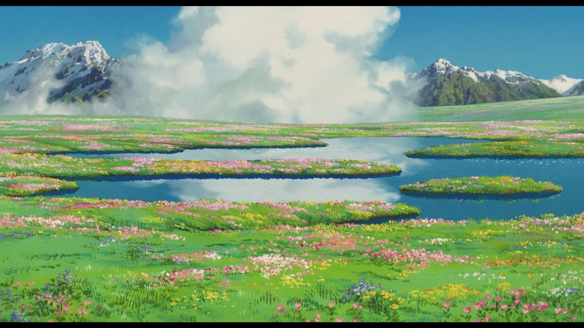 Studio Ghibli Scenic Wallpaper Collection R