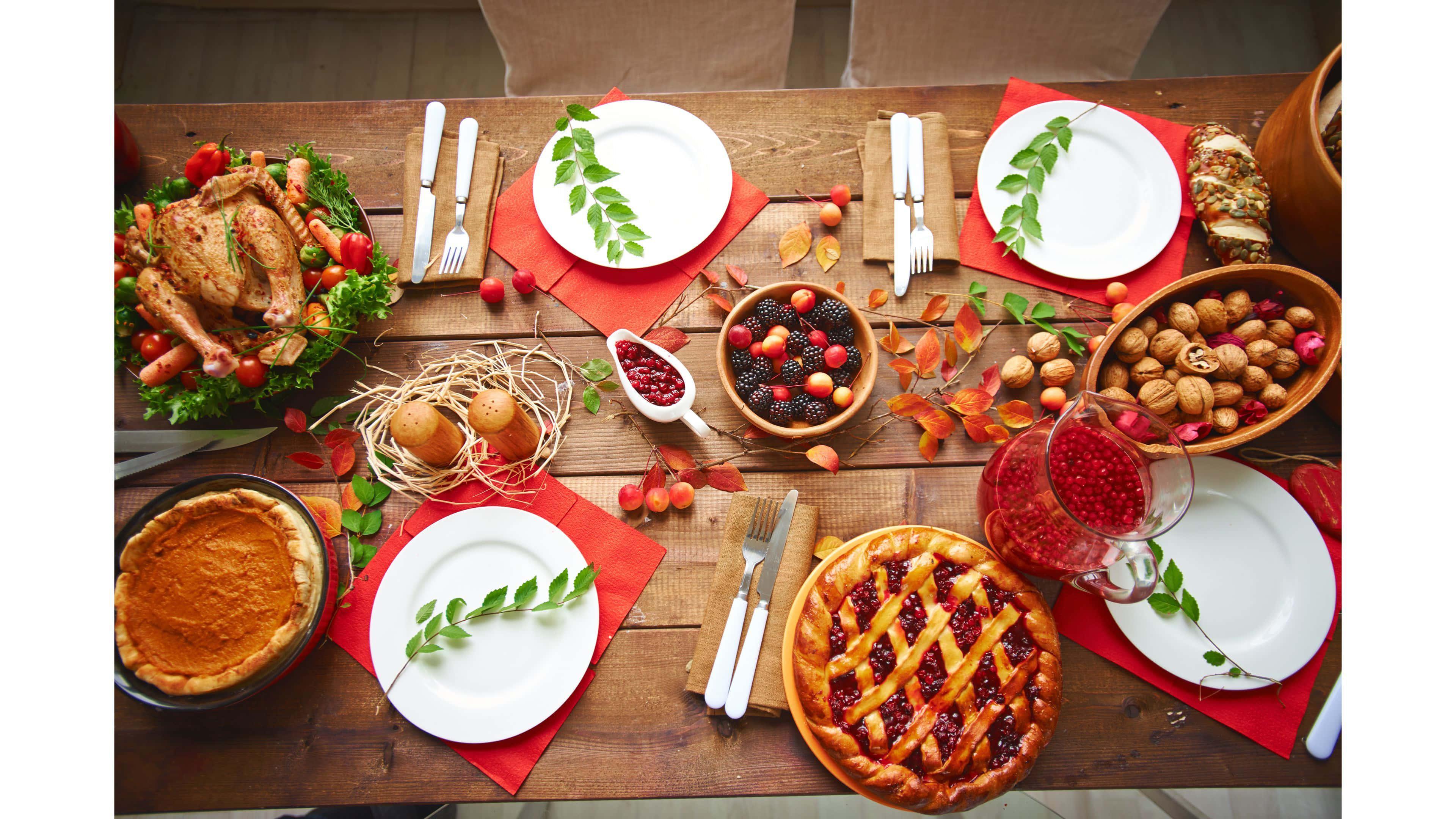 Food Table Wallpaper