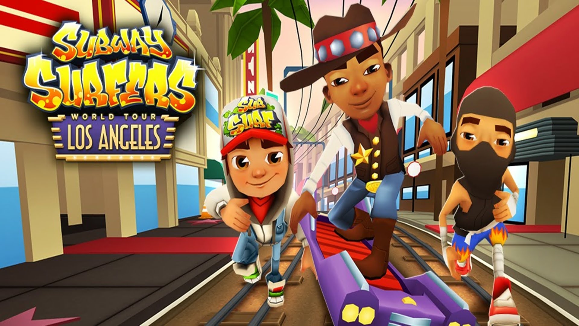 Subway Surfers HD Wallpaper Desktop Image