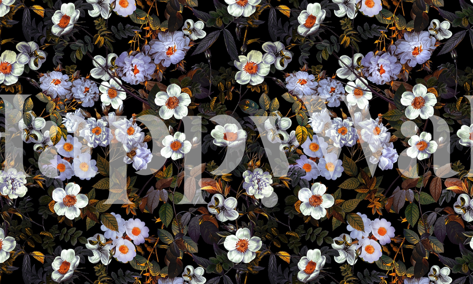 Floral Spice Iv Wallpaper