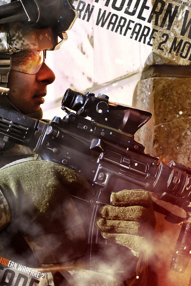 Call Of Duty Modern Warfare Art Wallpaper iPhone