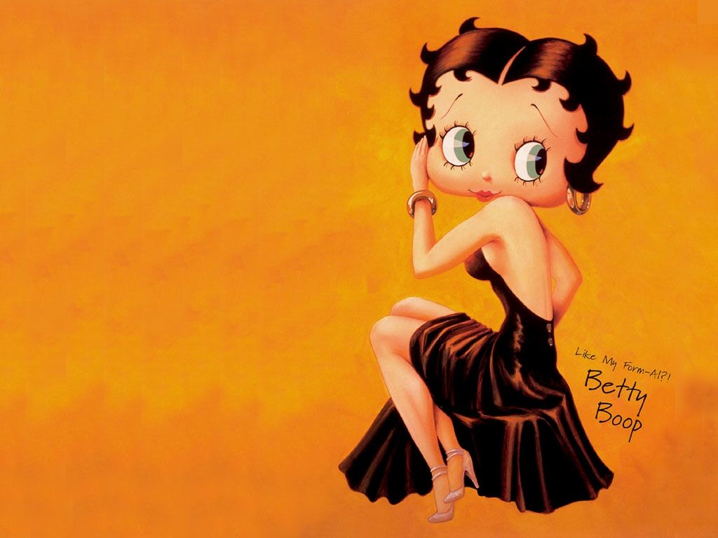 Betty Boop Like Me Form A Classic Cartoon Wallpaper