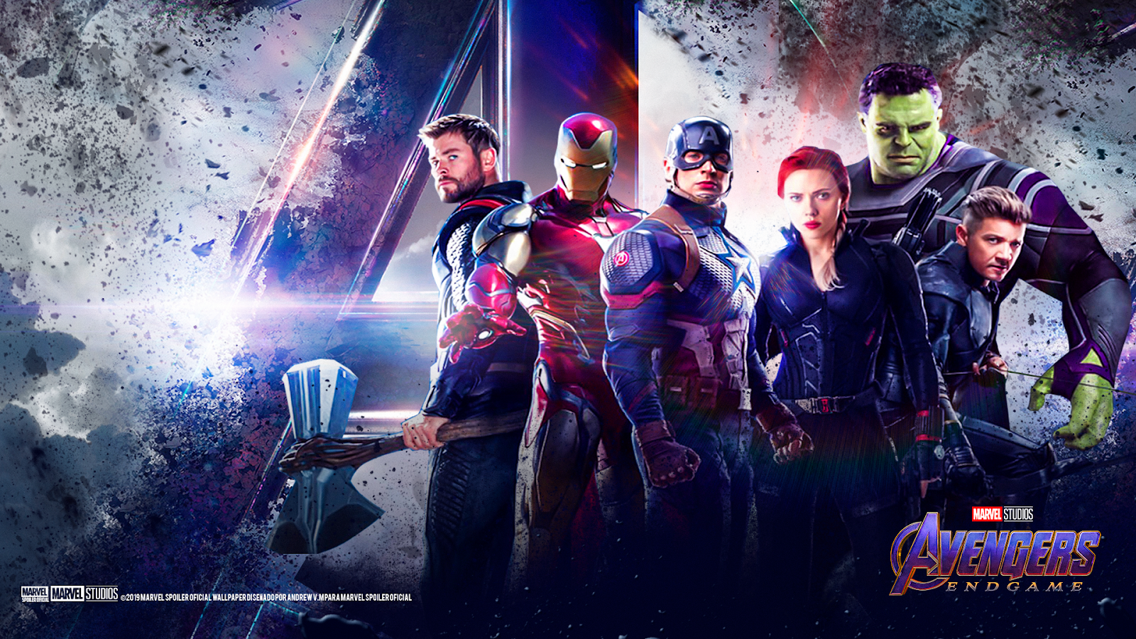 Avengers Endgame Wallpaper 4K Captain America Iron Man 5
