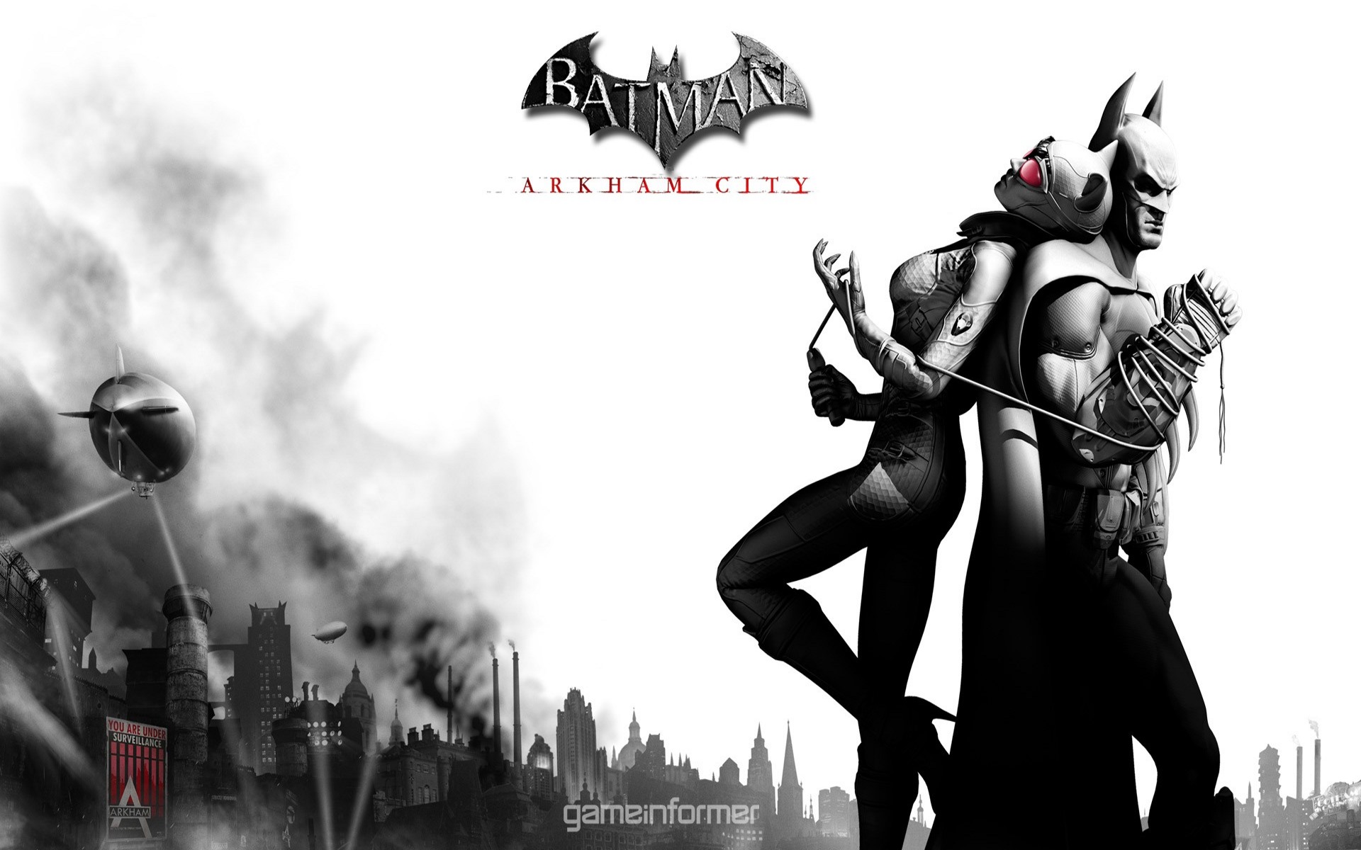 Batman Arkham City Wallpaper Stock Photos
