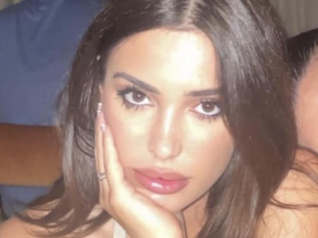 Close-up of Bianca Censori with a thoughtful expression