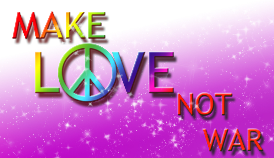 World Peace images Make love not war wallpaper photos 23457235