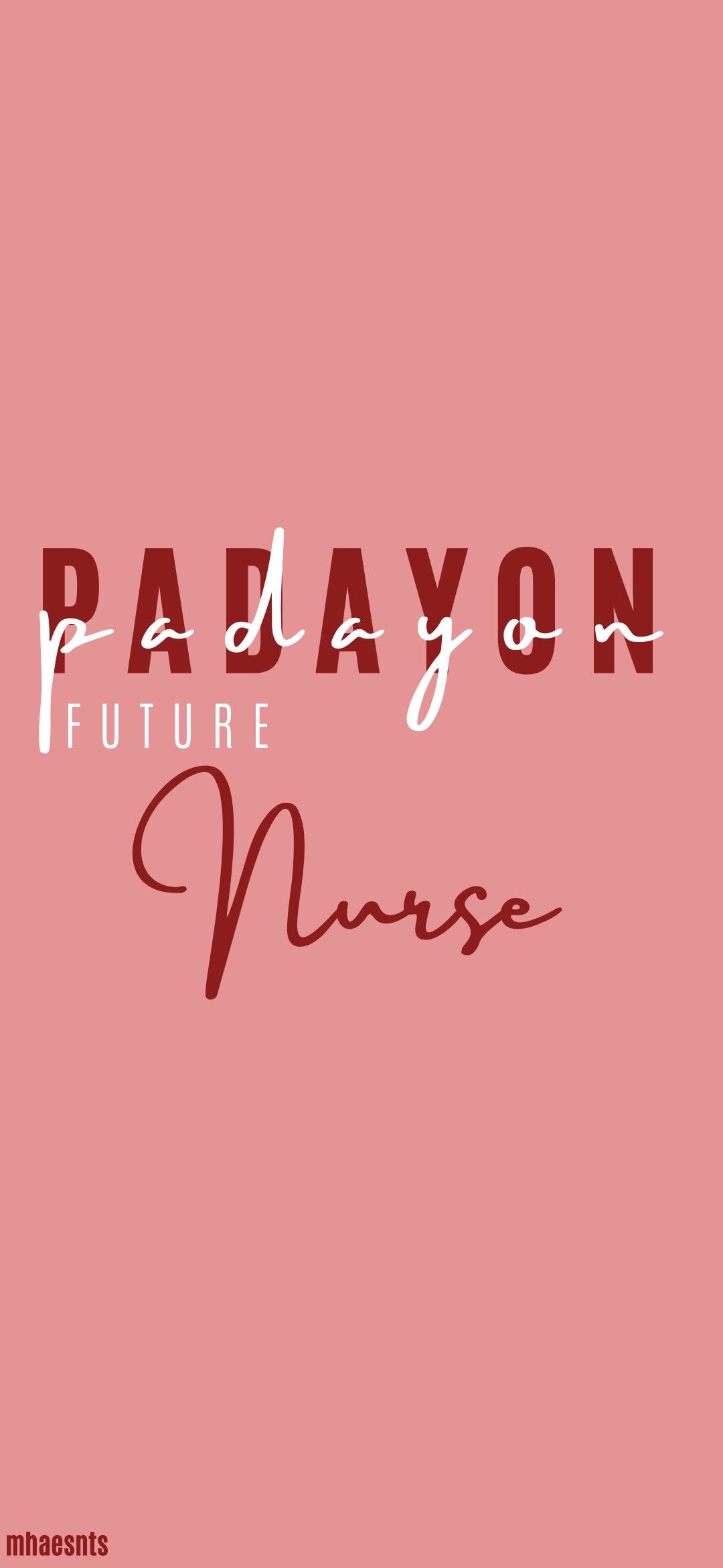Padayon Future Nurse Wallpaper Nursing