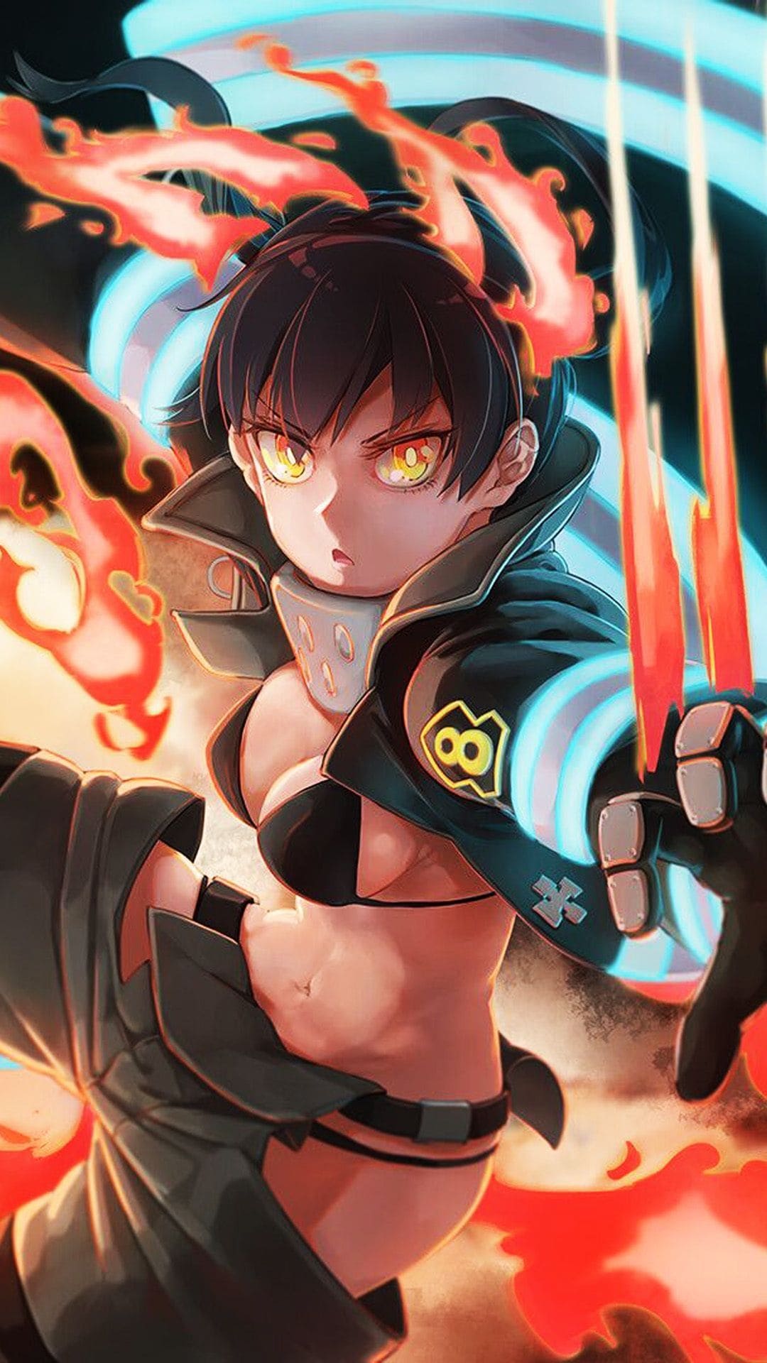 Fire Force Wallpapers   Top 35 Best Fire Force Backgrounds Download 1080x1920