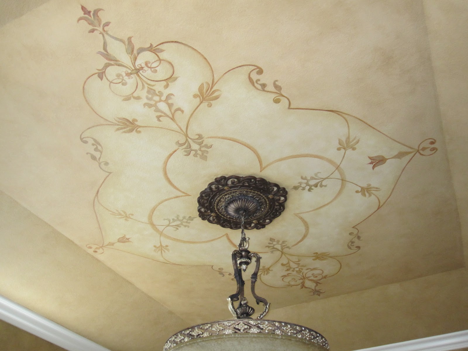 Ornate Ceiling Wallpaper Murals On