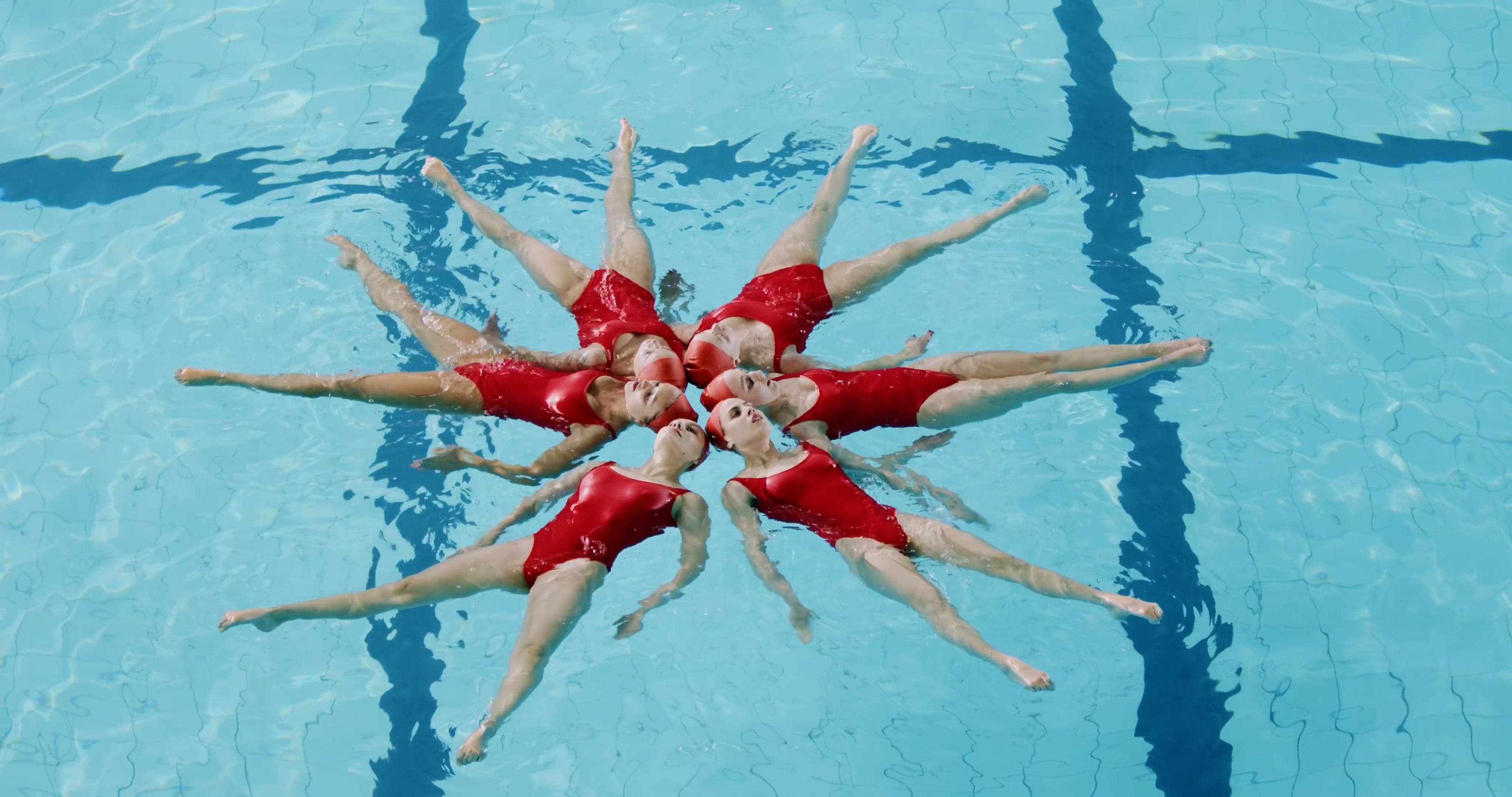 Synchronized Swimming Wallpaper