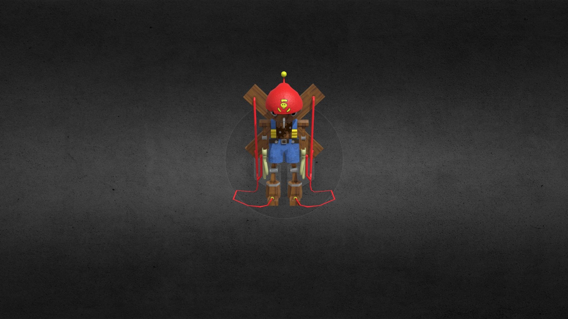 Puppet Monster 3d Model By Cieroceramics