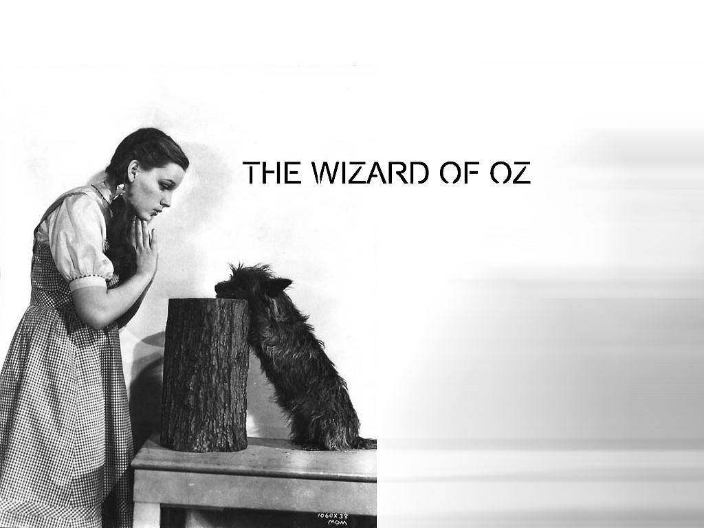 Dorothy And Toto The Wizard Of Oz Wallpaper