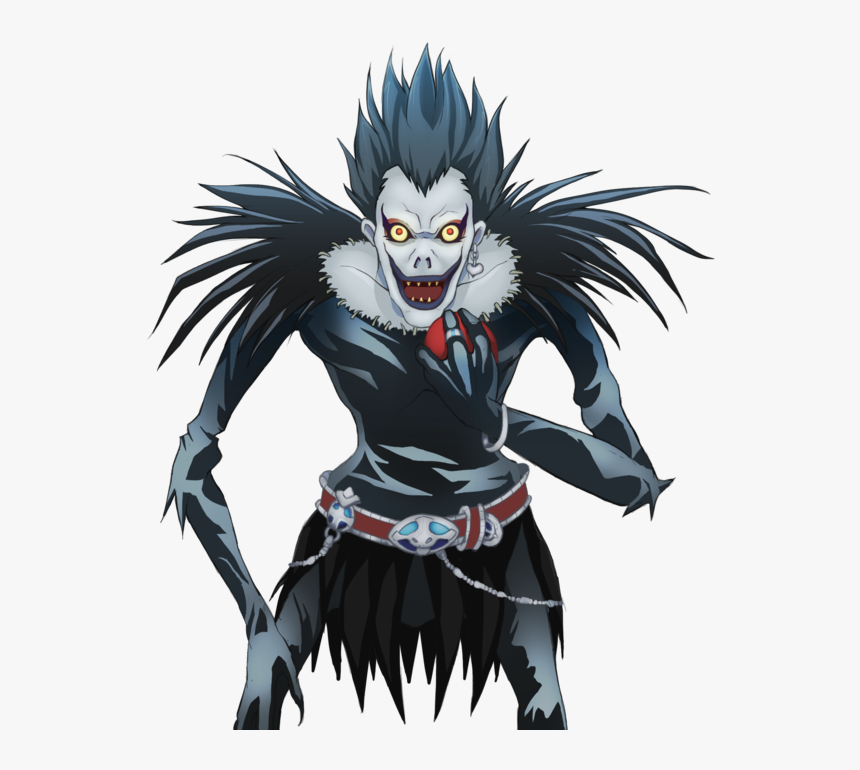 Death Note Ryuk Png Banner Black And White