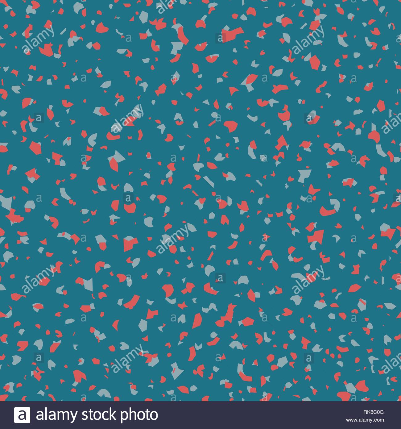 Terrazzo Colorful Seamless Pattern Abstract Repeat Background Art