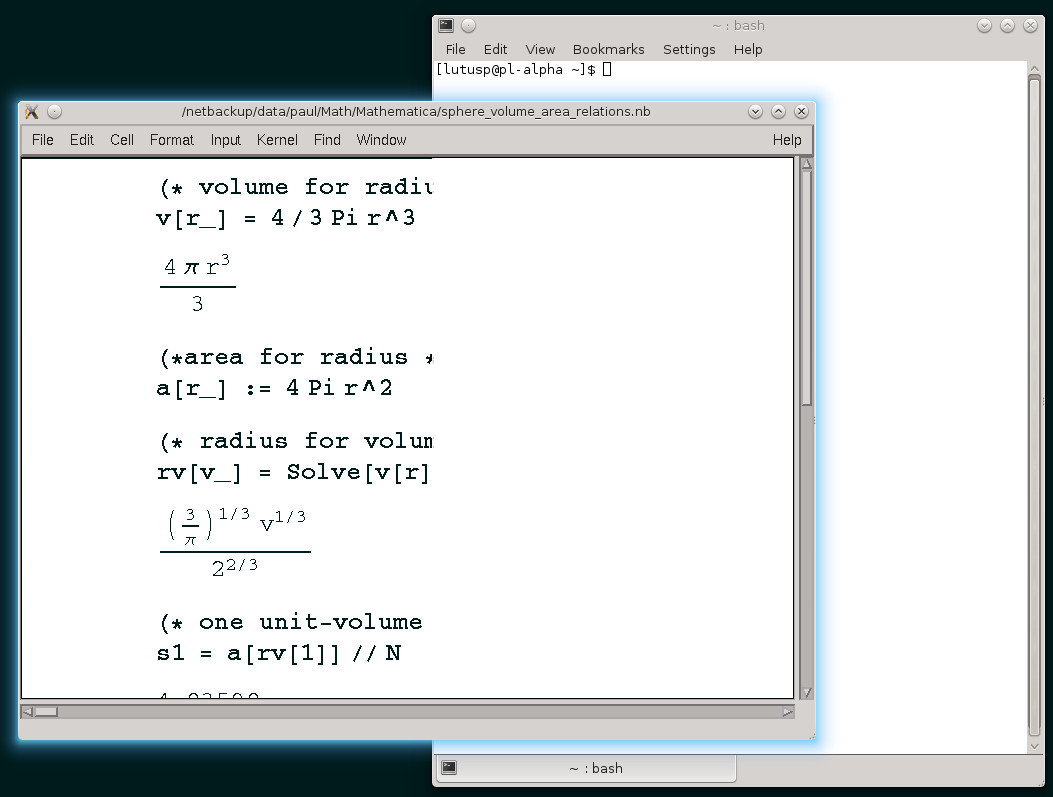 Figure Mathematica Misbehaving Under Fedora