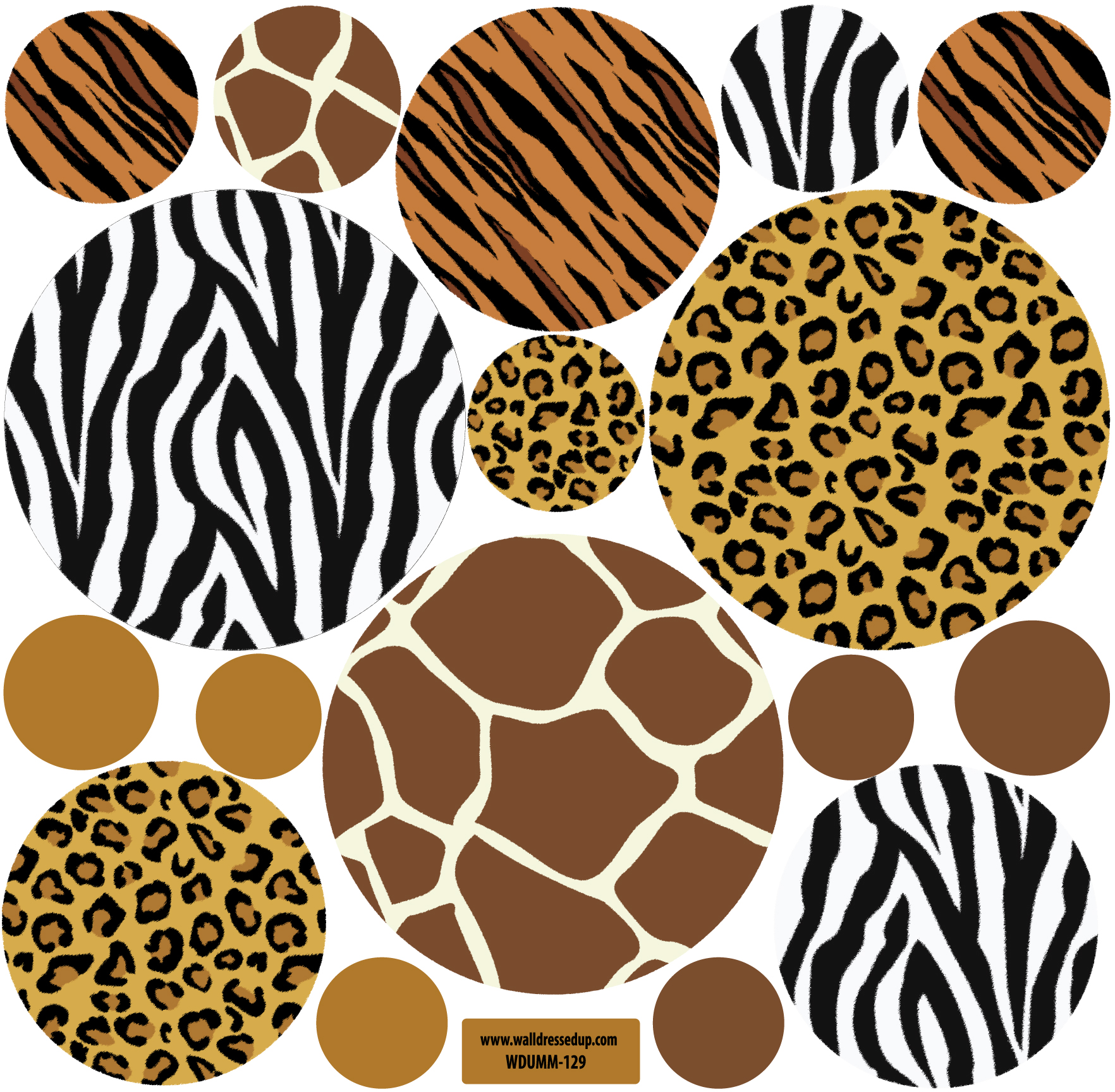 Go Wild With Our Animal Print Wall Decals