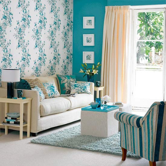 living room wallpaper feature wall 2015   Grasscloth Wallpaper