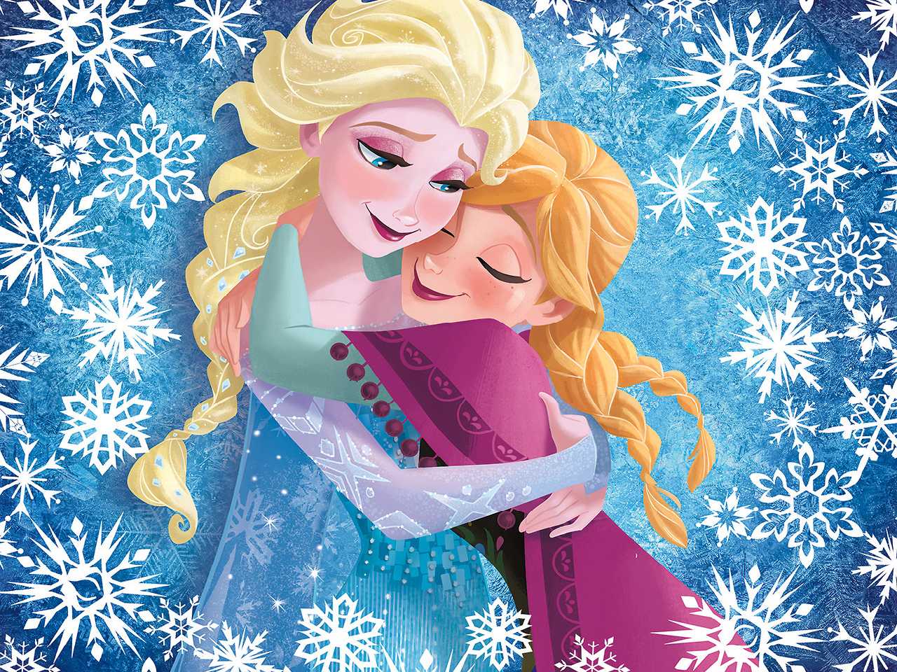 Anna And Elsa Wallpaper Princess