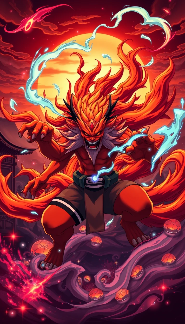 Kurama Naruto Phone Wallpaper