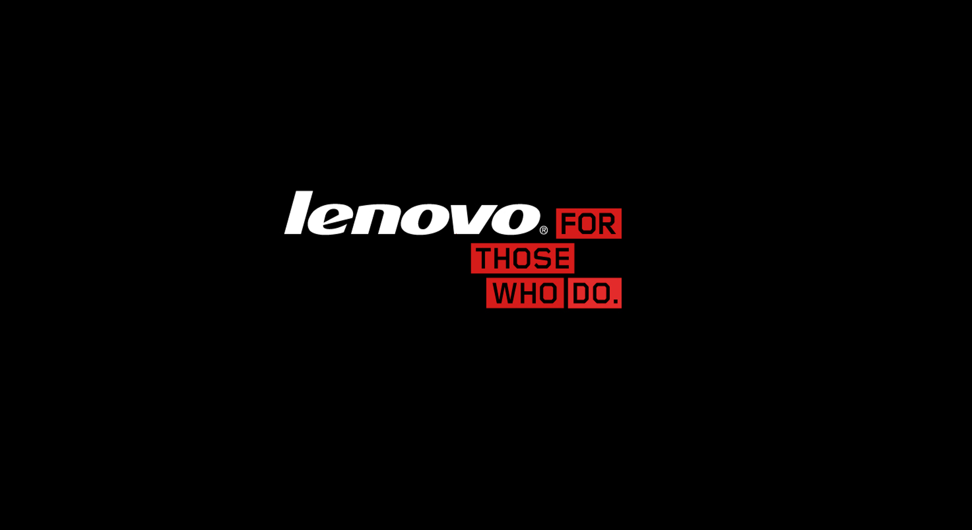 Lenovo Logo HD Wallpaper