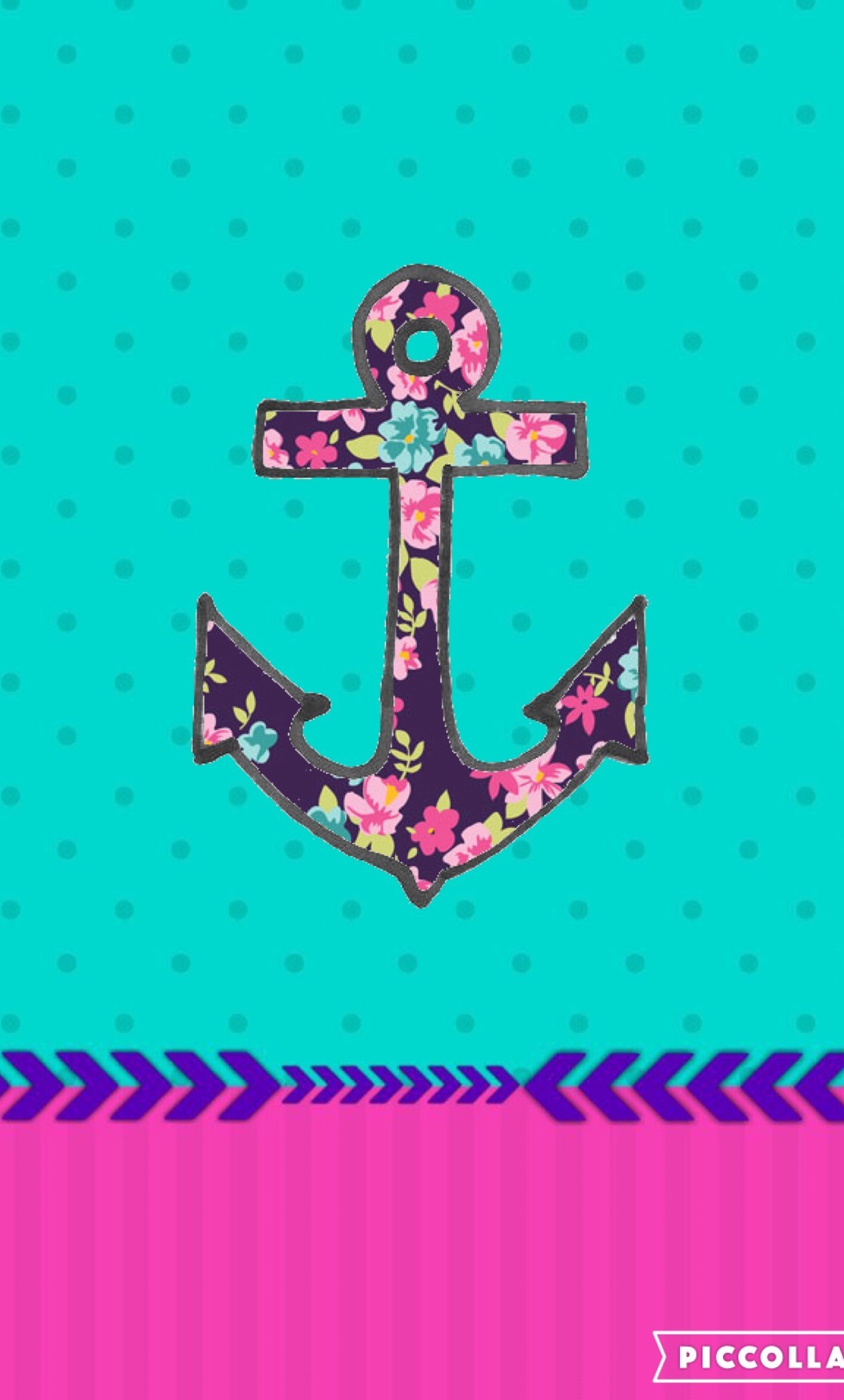 Anchor Cute Girly Anchors Background HD Wallpaper