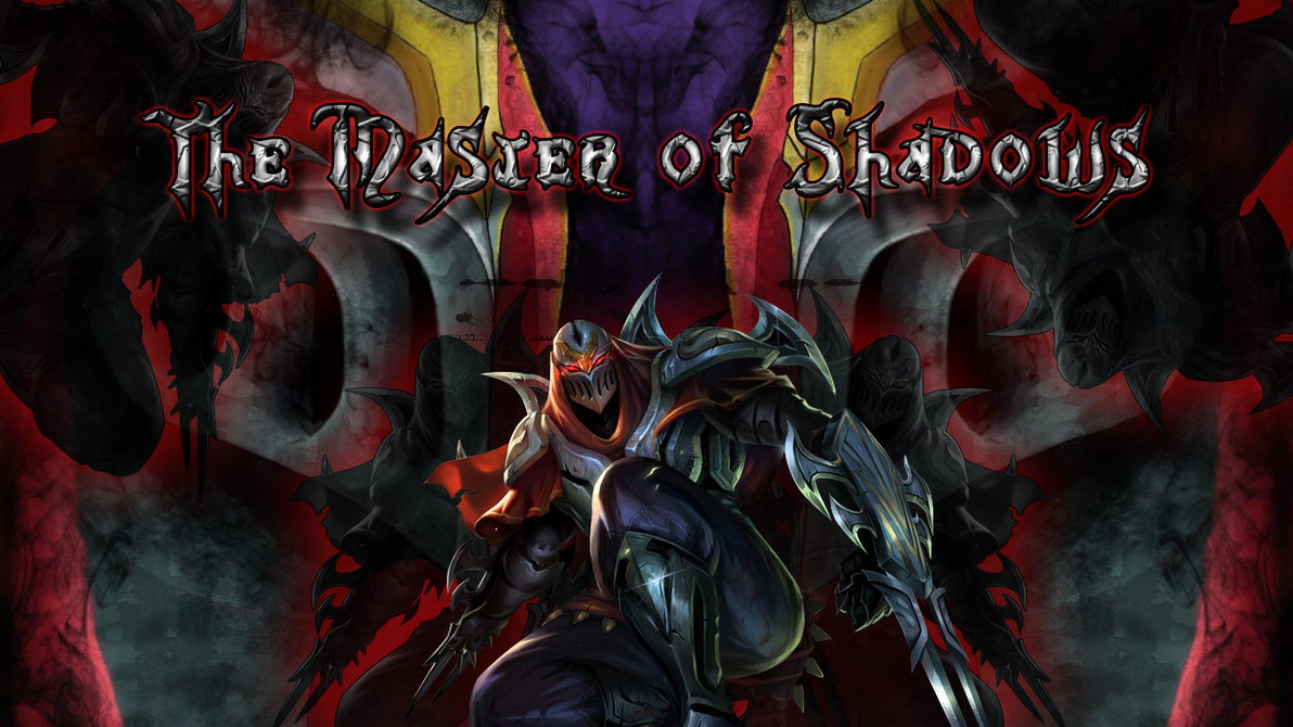 Zed The Master Of Shadows Wallpaper By Theoheonlyalastar On