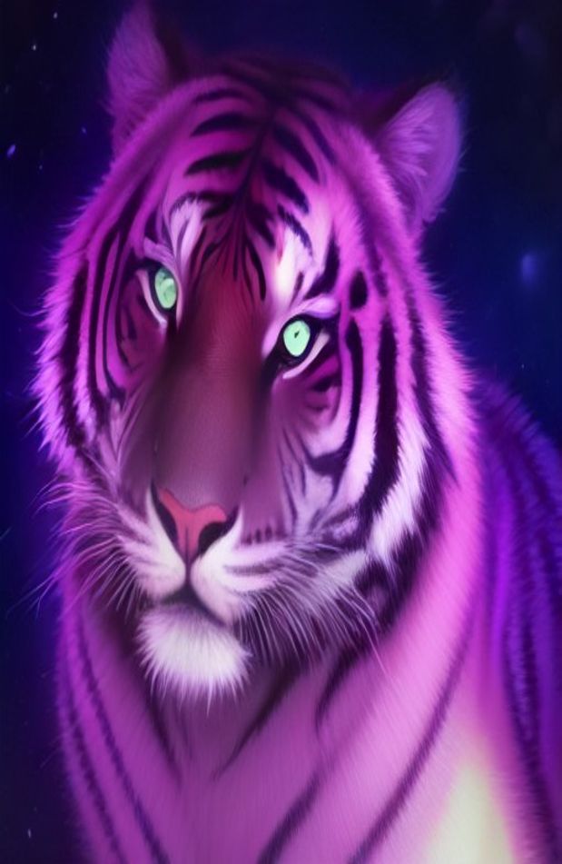 Neon Animal Wallpaper