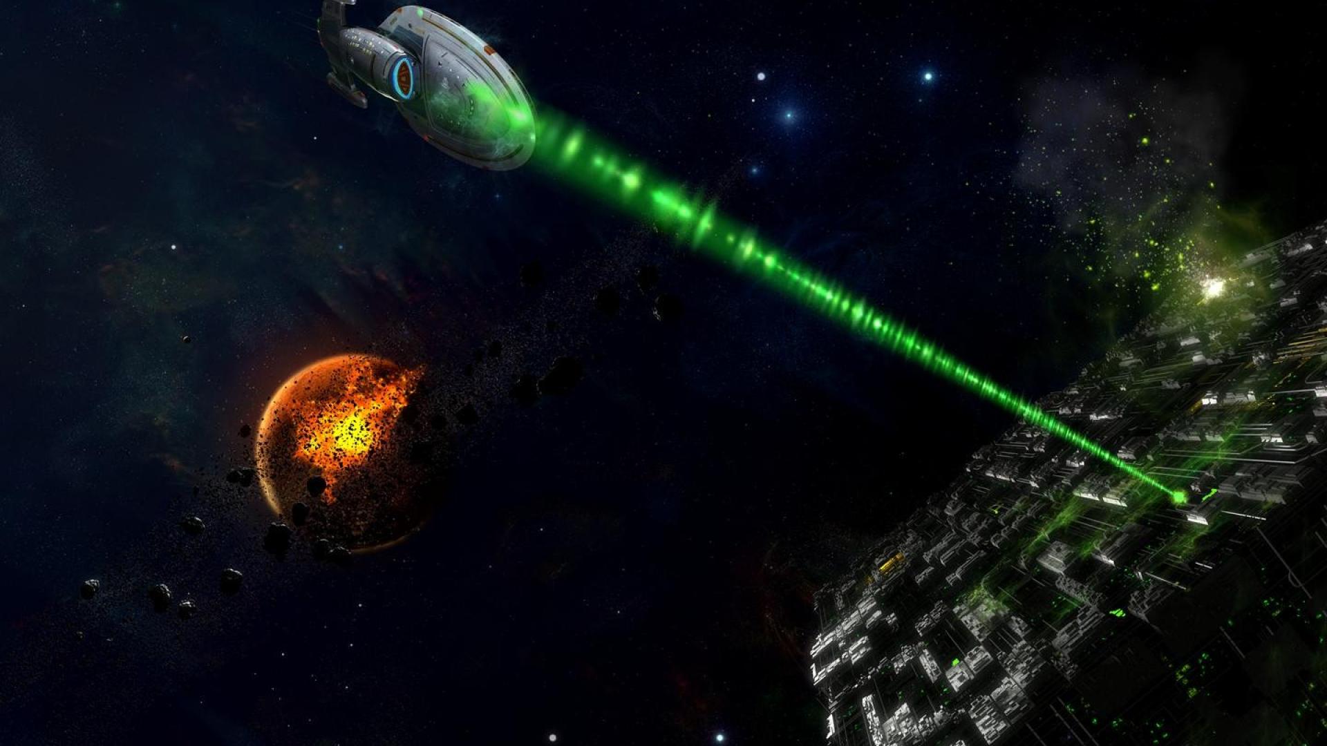 Borg Star Trek Uss Voyager Cubes Best Widescreen HD