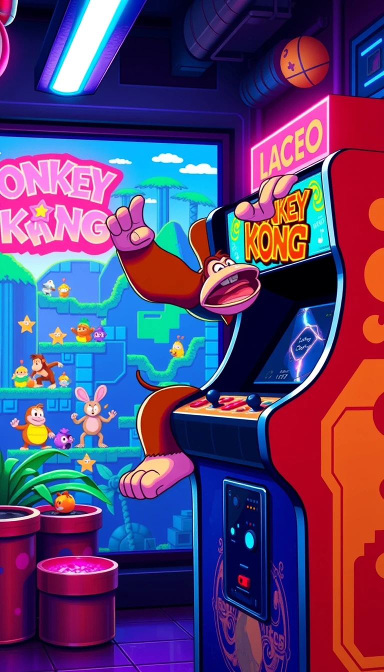 Donkey Kong Arcade Wallpaper