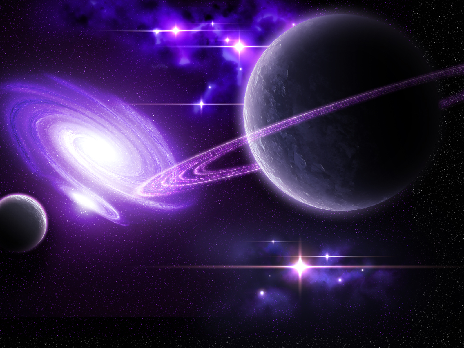 Outer Space Wallpaper Which Is Under The