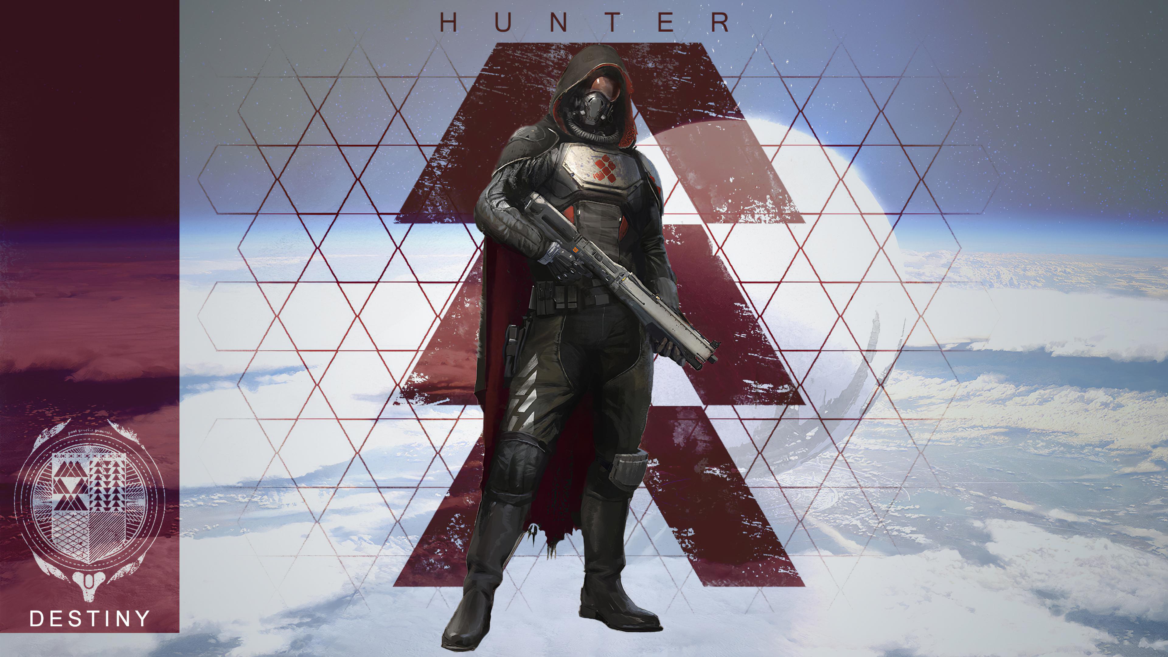 Wallpaper 4k Destiny Hunter