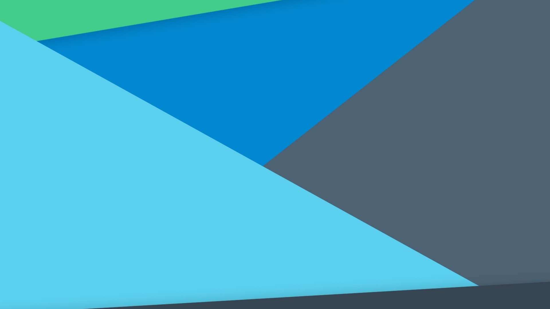Wallpaper Android L Material Design Line Triangles Blue
