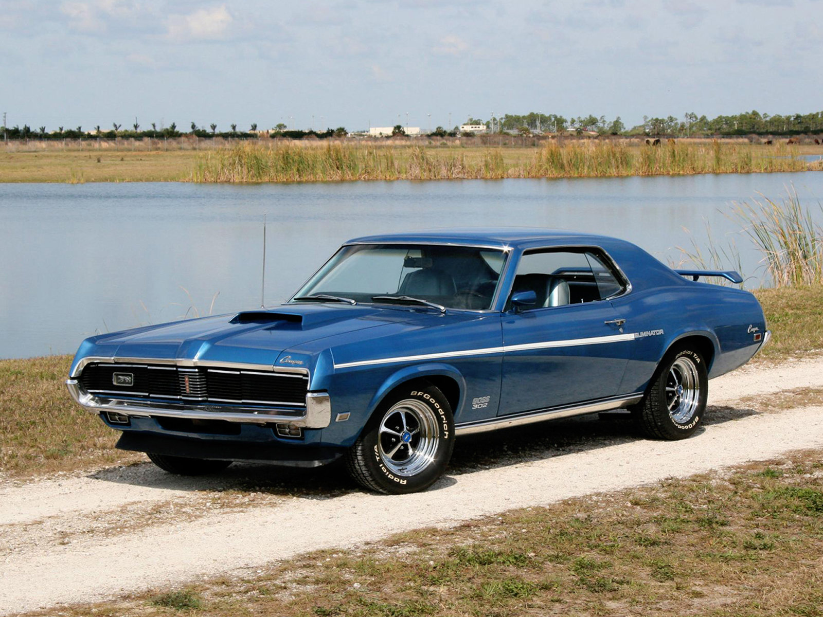 Mercury Cougar Muscle Classic T Wallpaper Background
