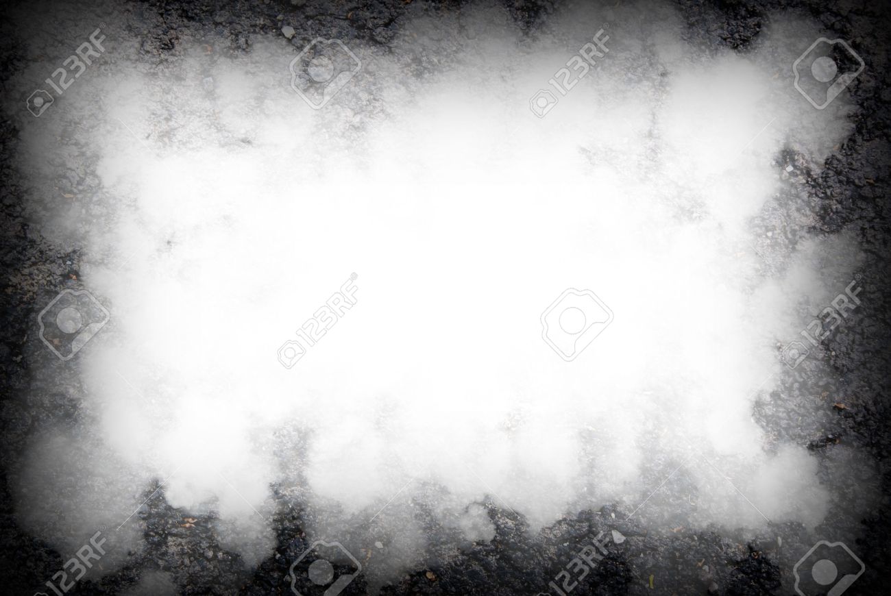 Abstract Black Background Old Vigte Border Frame White