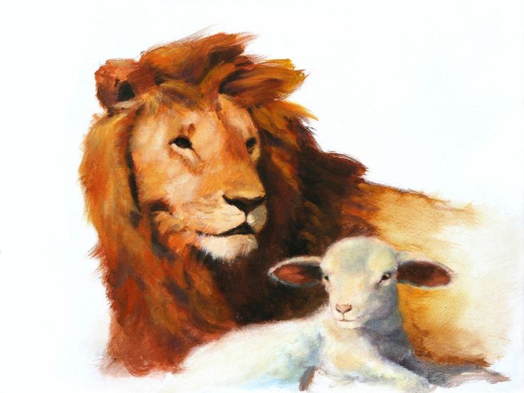 Lion and Lamb Wallpaper - WallpaperSafari