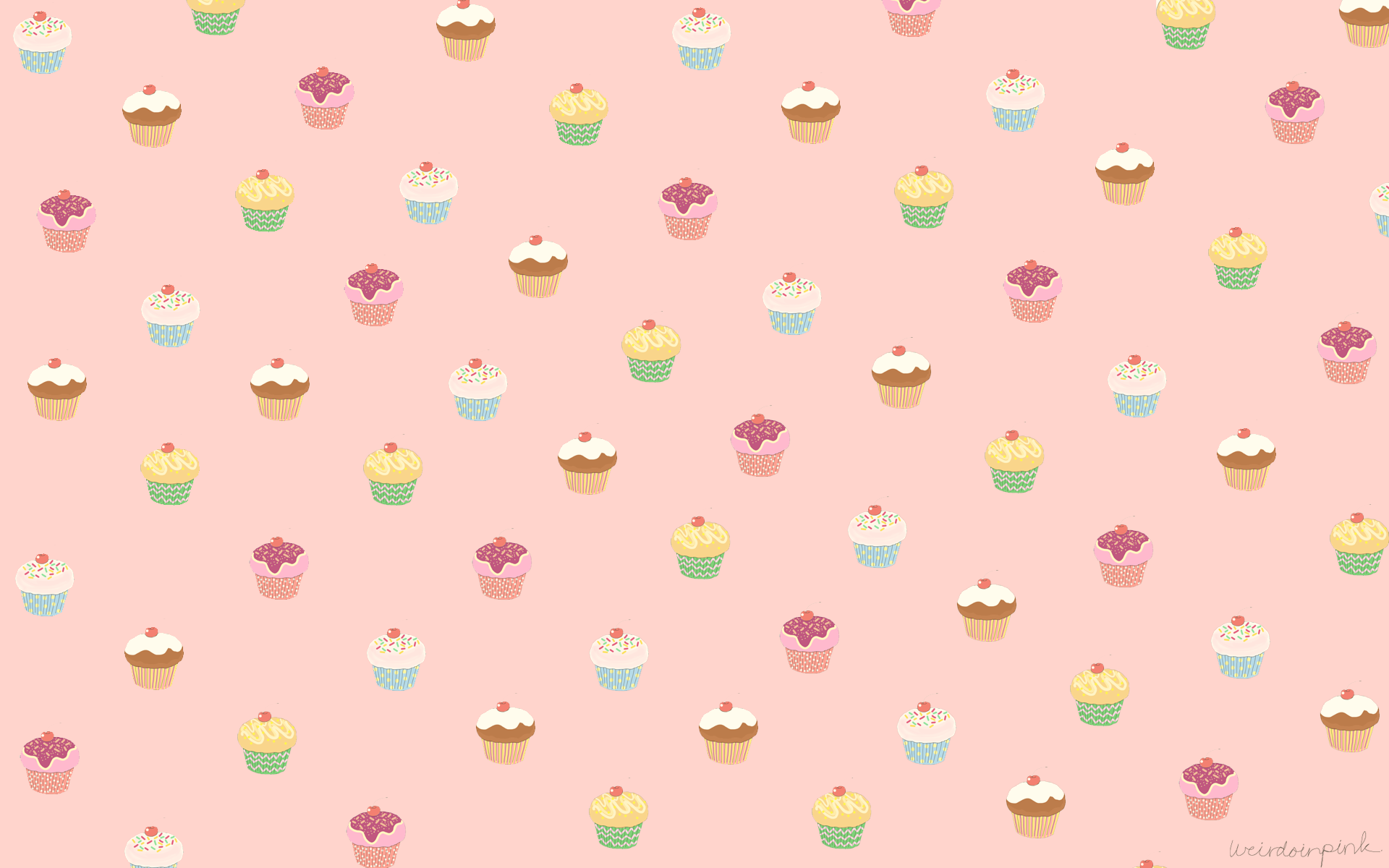 Wallpaper For Cupcake Background