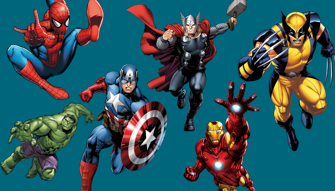 Superhero Background Wallpaper Win10 Themes