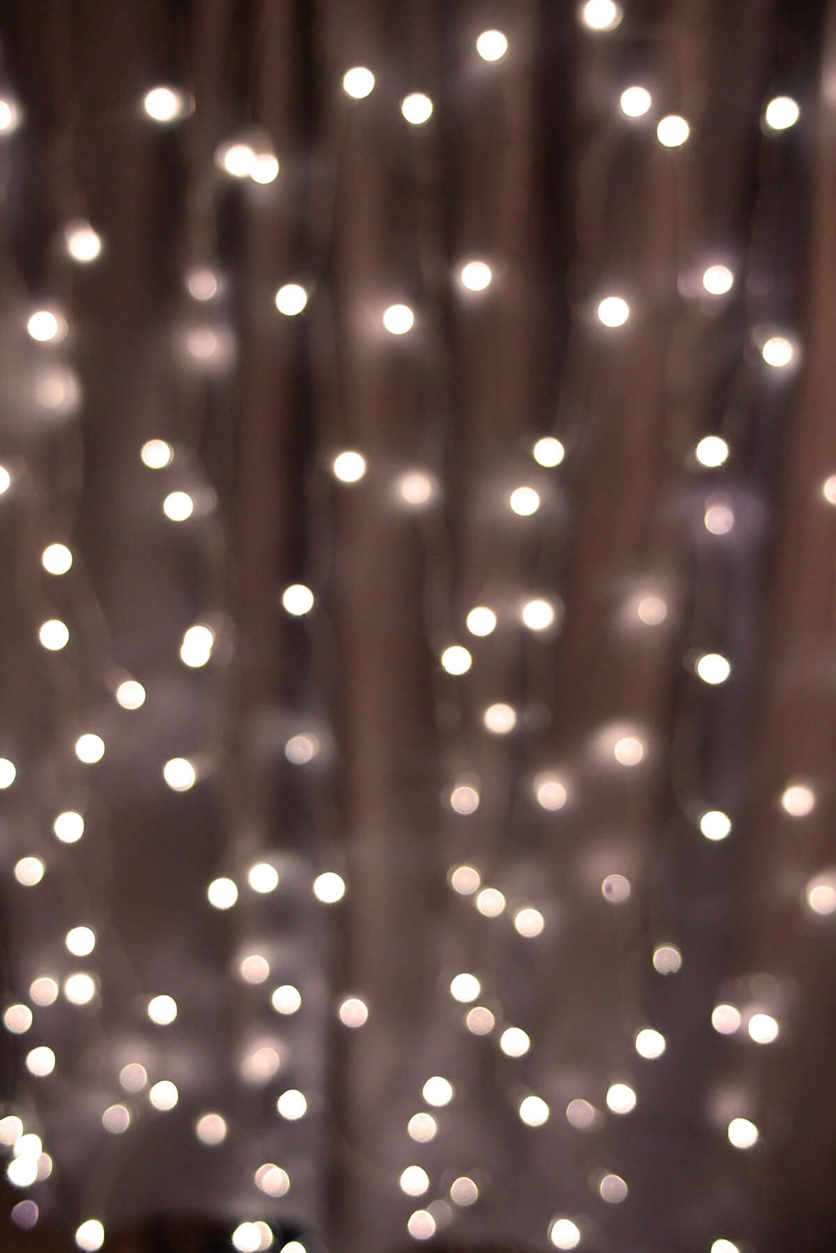 Christmas Lights Aesthetic Wallpaper