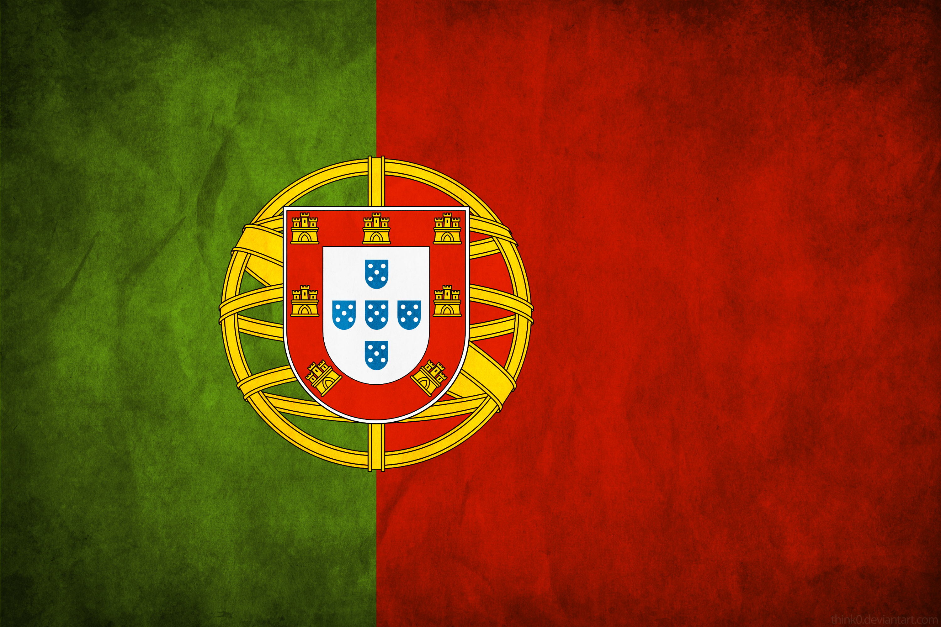Portugal Flag Wallpaper On