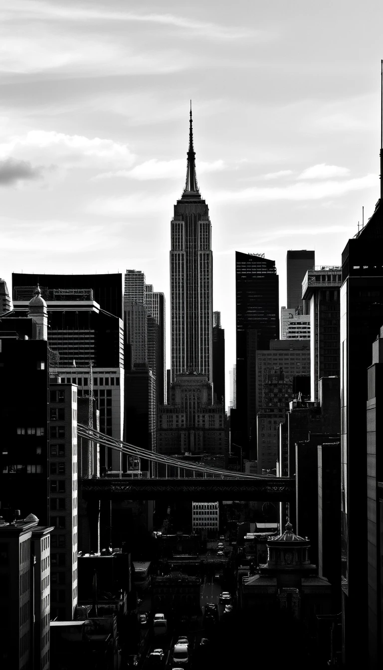 Nyc Black And White Wallpaper