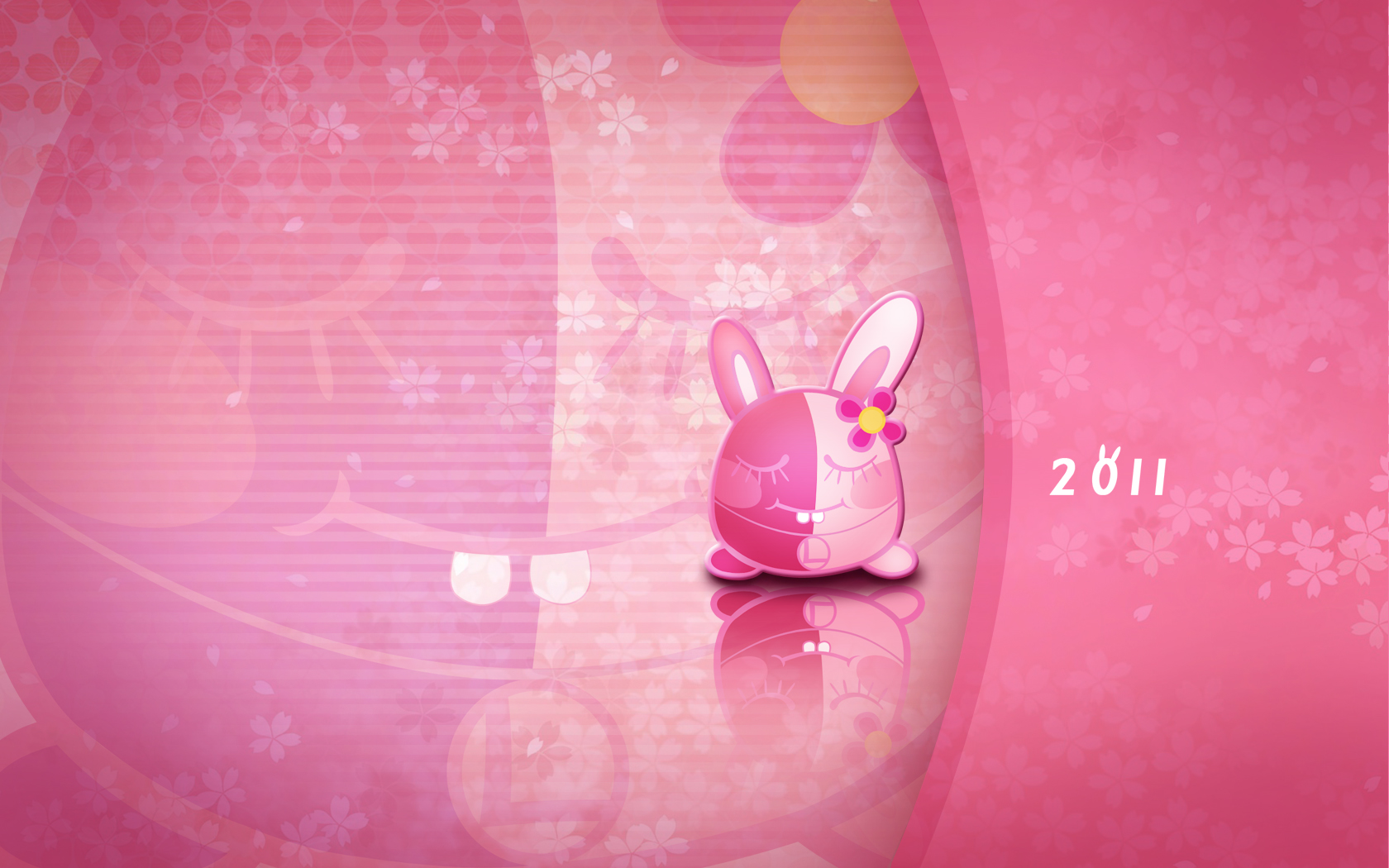Pink Rabbit Desktop Pc And Mac Wallpaper