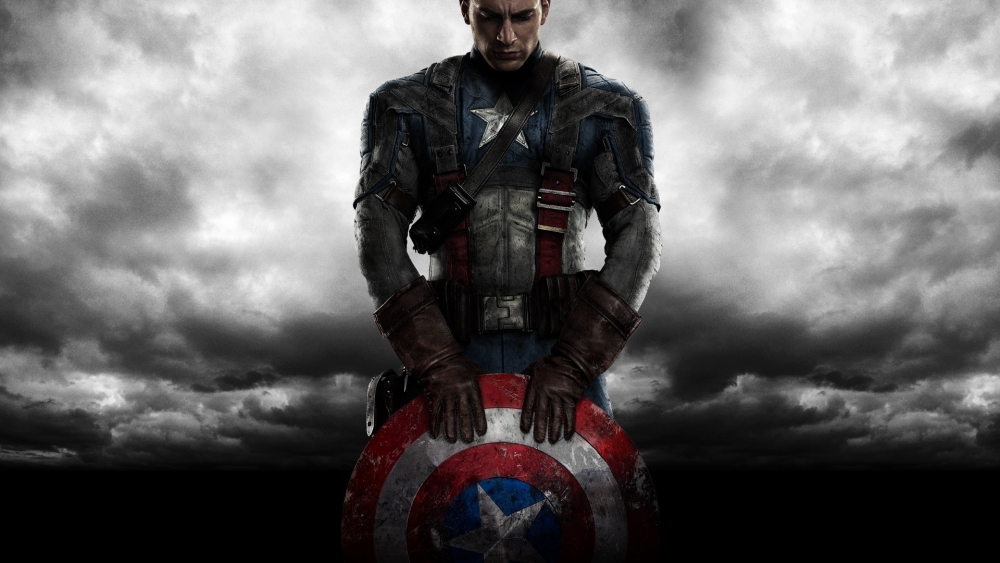 Wallpaper Captain America The First Avenger Chris Evans Shield
