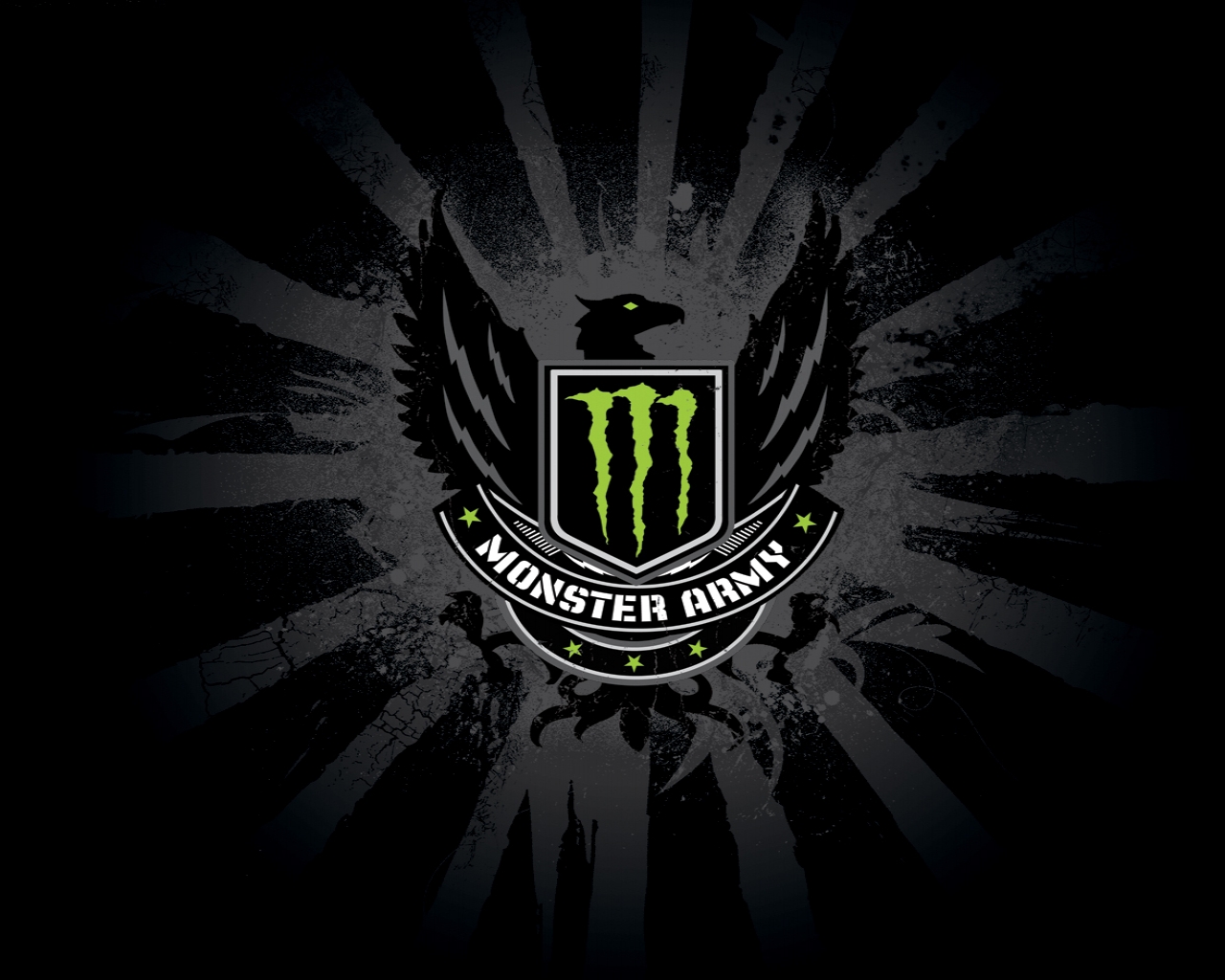 Monster Energy Drink Logo Tattoo