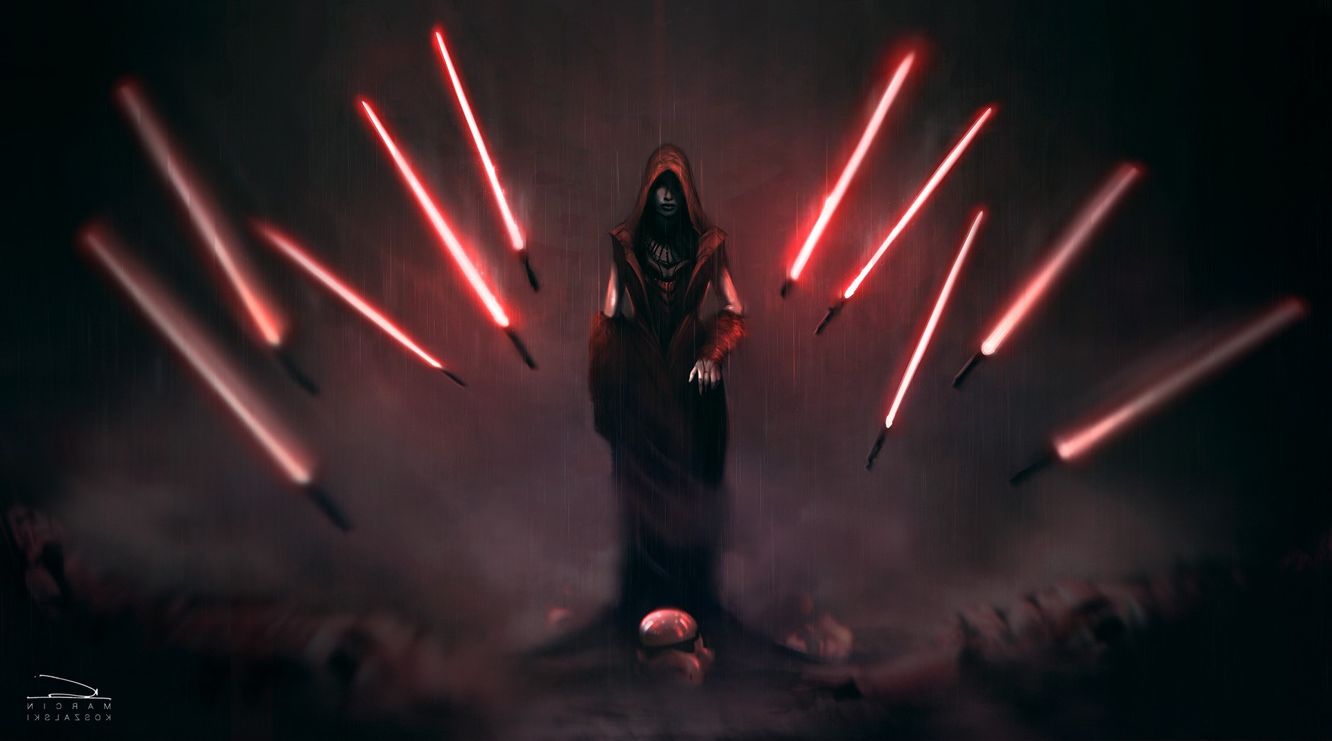 fantasy Art Artwork Lightsaber Star Wars Sith