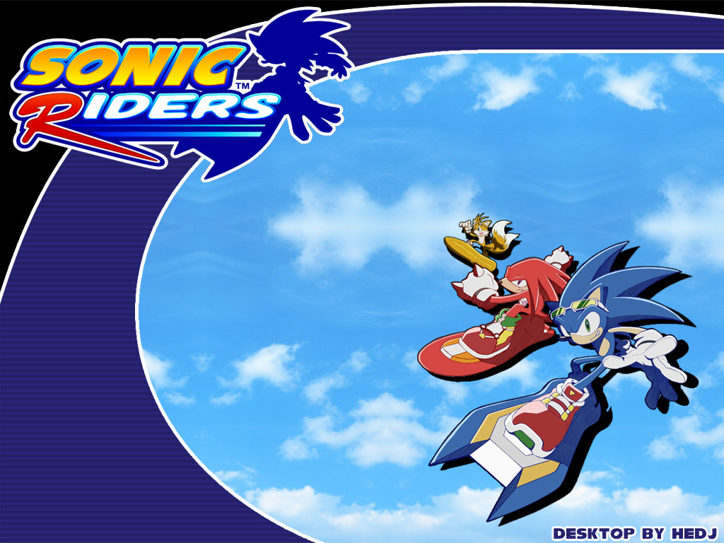 Wallpaper Sonic Riders E Zero Gravity Pictures