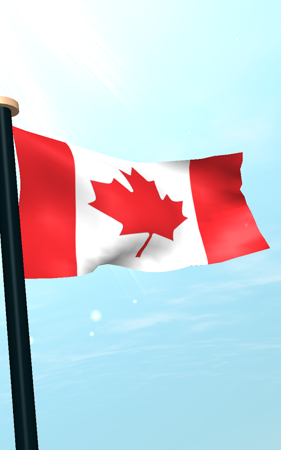 Canada Flag 3D Wallpaper   Android Apps on Google Play 562x900
