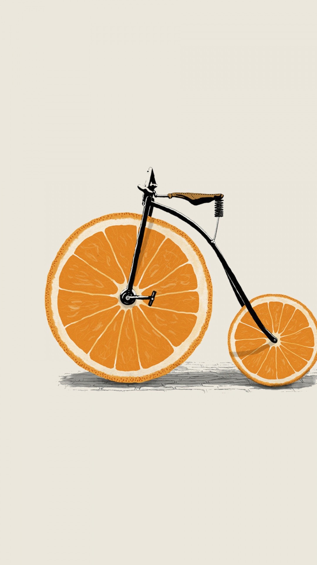 iPhoneplus Bikes iPhone Plus Wallpaper Orange