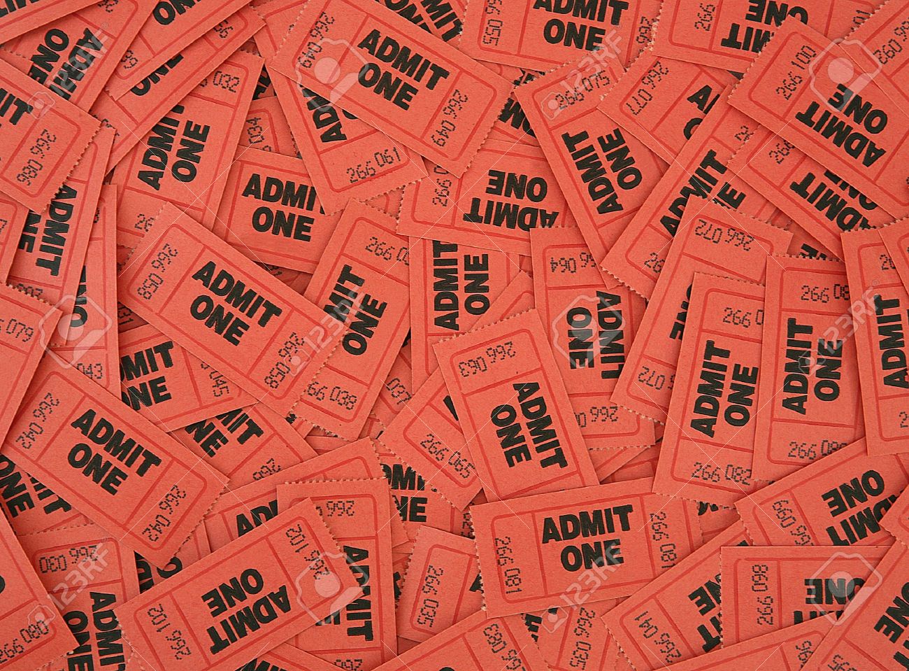 Admit One Ticket Background Stock Photo Picture And Royalty Free